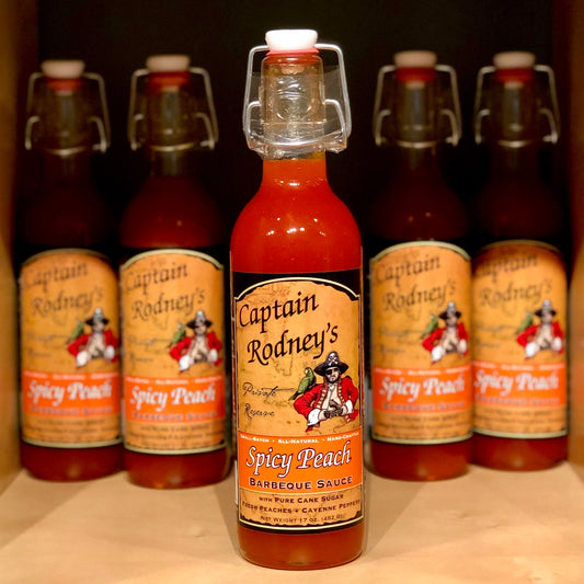 Captain Rodney's - Spicy Peach Barbeque Boucan Sauce