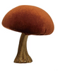 Velvet Mushroom with Resin Base - Findlay Rowe Designs