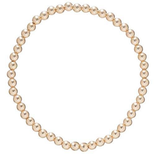 Enewton - Classic Gold 4mm Bead Bracelet - Findlay Rowe Designs