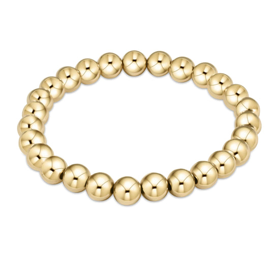 enewton - classic gold 7mm bead bracelet - Findlay Rowe Designs
