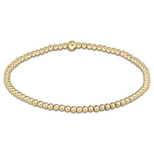 ENEWTON - classic gold 2.5mm bead bracelet - Findlay Rowe Designs