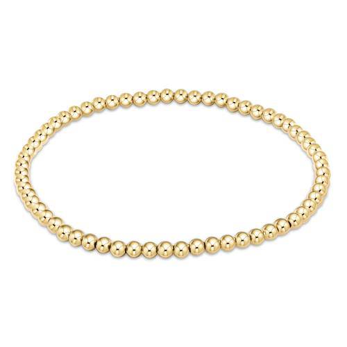 enewton -  classic gold 3mm bead bracelet - Findlay Rowe Designs