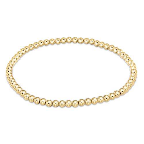 Enewton - Classic Gold 3mm Bead Bracelet - Findlay Rowe Designs