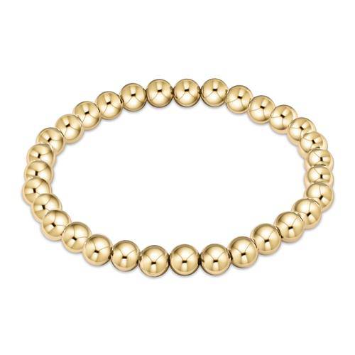 Enewton -  classic gold 6mm bead bracelet - Findlay Rowe Designs