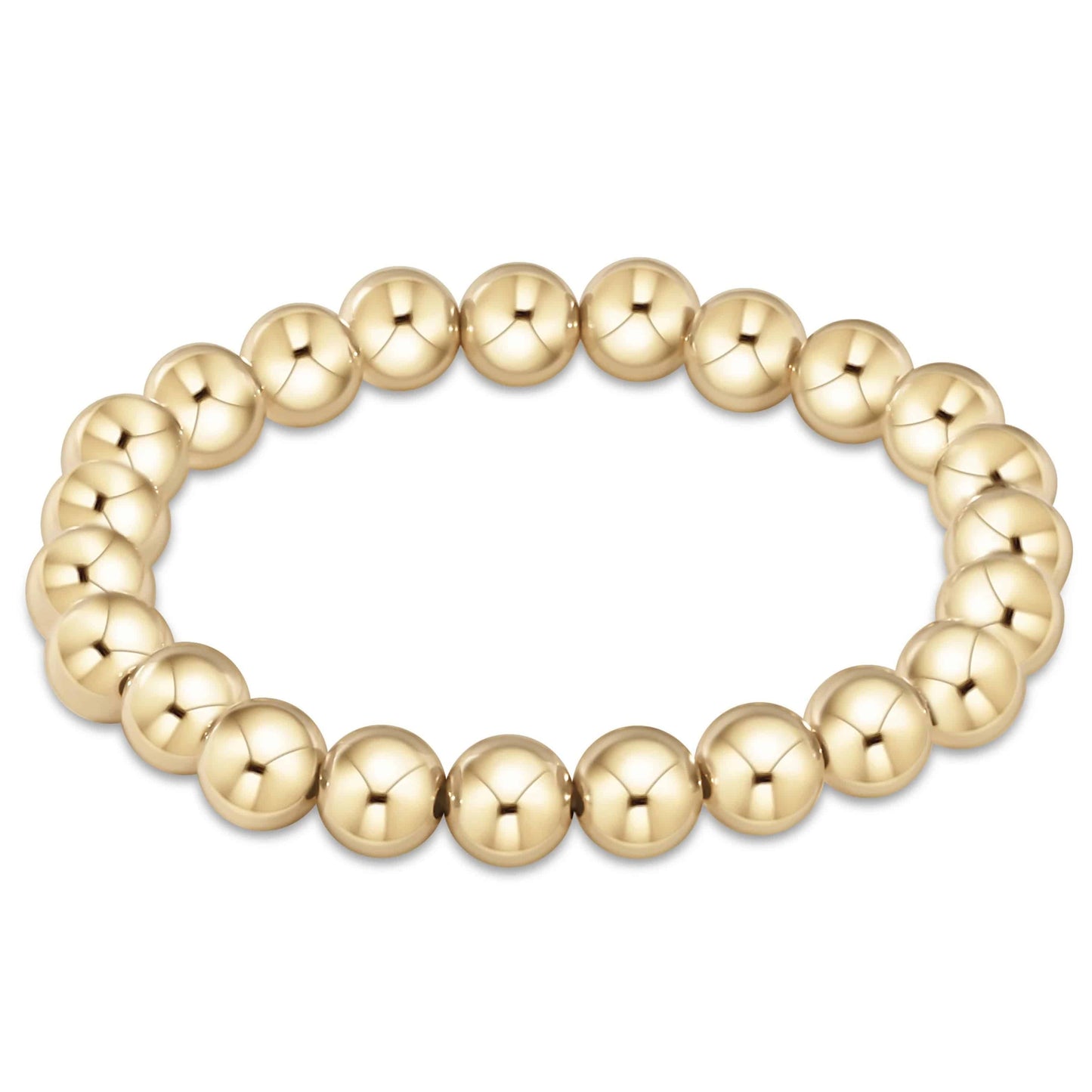 enewton -  classic gold 8mm bead bracelet - Findlay Rowe Designs