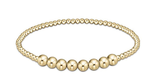 Enewton - Classic Gold Beaded Bliss 2.5mm Bead Bracelet - 5mm Gold - Findlay Rowe Designs