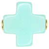 Enewton - egirl Signature Cross Gold Pattern 3mm Bead Bracelet - Mint - Findlay Rowe Designs