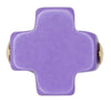 Enewton - egirl Signature Cross Gold Pattern 3mm Bead Bracelet - Purple