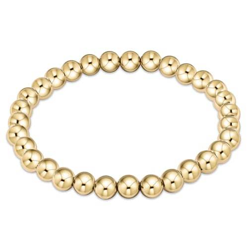 Enewton Extends - Classic Gold  5mm bead bracelet - Findlay Rowe Designs