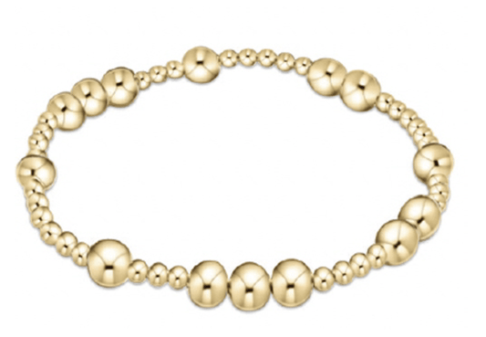 enewton Extends - Hope Unwritten 6mm Bead Bracelet - Gold - Findlay Rowe Designs