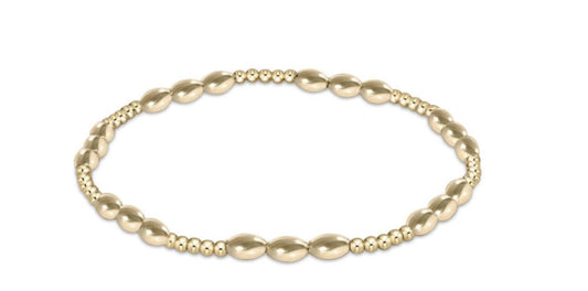 ENEWTON - Harmony Joy Pattern 2mm Bead Bracelet - Gold