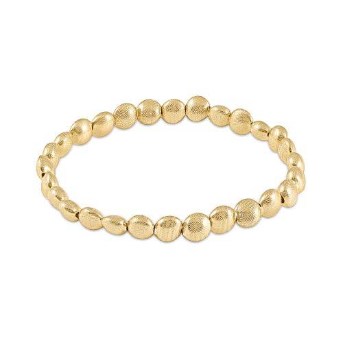 Enewton - Honesty gold 6mm bead bracelet - Findlay Rowe Designs