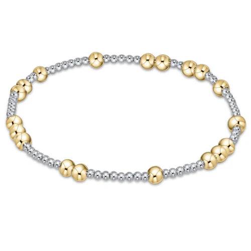 Mixed Metal Classic Joy 4mm Bead Bracelet main image 1