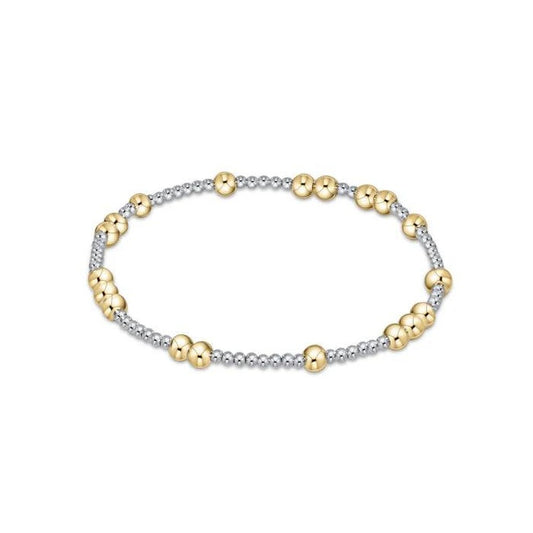 Enewton - Hope Unwritten 4mm Bead Bracelet - Mixed Metal - Findlay Rowe Designs