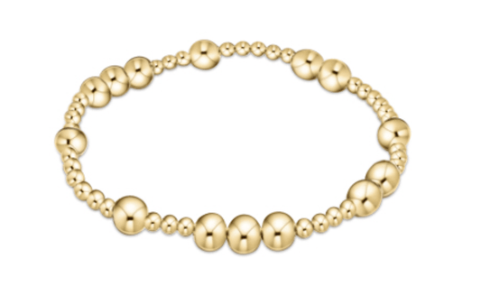 Enewton - Hope Unwritten 6mm Bead Bracelet - Gold - Findlay Rowe Designs