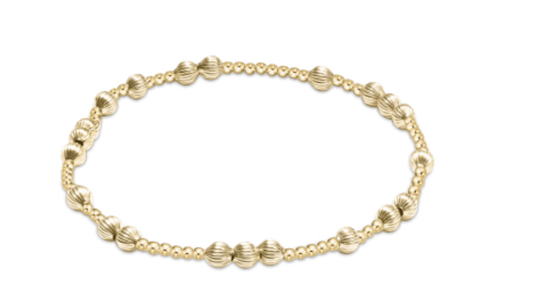 Enewton - Hope Unwritten Dignity 4mm Bead Bracelet - Gold