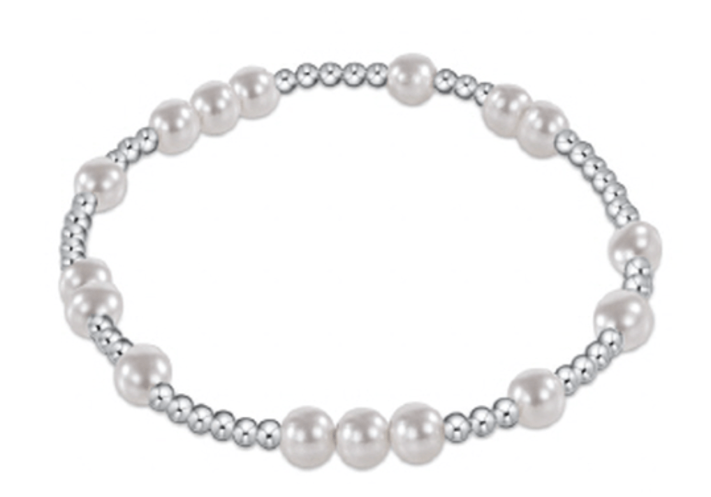 Enewton - Hope Unwritten Sterling 5mm Bead Bracelet - Pearl