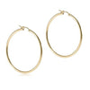 Enewton - round gold hoop - smooth - 2 inch - Findlay Rowe Designs