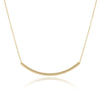 enewton - 16" necklace gold - bliss bar gold - Findlay Rowe Designs