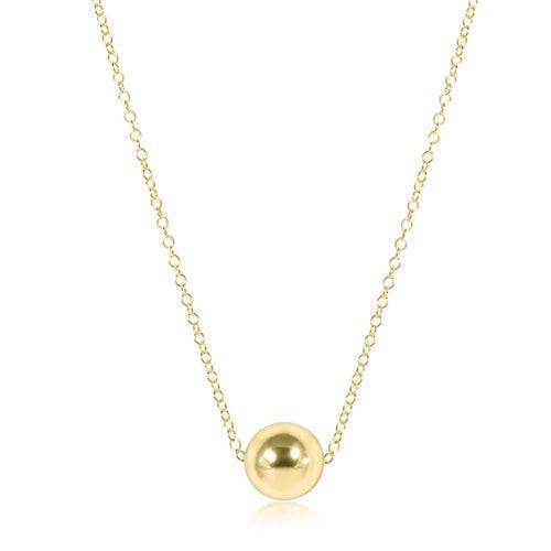 enewton - 16" necklace gold - classic 8mm gold - Findlay Rowe Designs