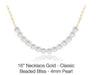 Enewton - Necklace Gold - Classic Beaded Bliss - 4mm Pearl - Findlay Rowe Designs