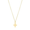 ENEWTON - 16" necklace gold - signature cross gold charm - Findlay Rowe Designs