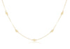 Enewton - Choker Simplicity Chain Gold - 4mm Bead - Gold - Findlay Rowe Designs