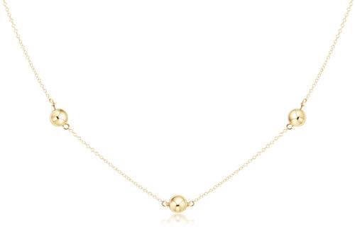Enewton - Choker Simplicity Chain Gold - 6mm Bead - Gold - Findlay Rowe Designs