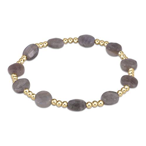 ENEWTON - admire gold 3mm bead bracelet - Labradorite - Findlay Rowe Designs