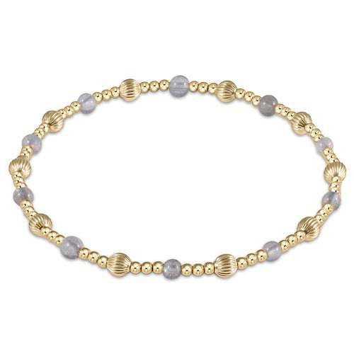 ENEWTON - dignity sincerity pattern 4mm bead bracelet - gemstone in Labradorite - Findlay Rowe Designs
