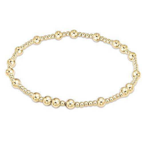 enewton extends - hope unwritten bracelet - gold - Findlay Rowe Designs