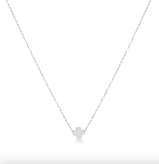Enewton - 16in Necklace Sterling - Signature Cross Sterling - Findlay Rowe Designs
