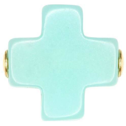 Enewton - earring - Signature Cross Studs - Mint - Findlay Rowe Designs