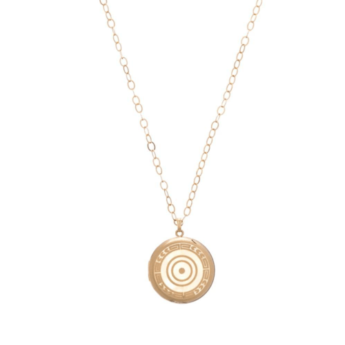Enewton - Necklace Gold - Cherish Large Gold Locket - Findlay Rowe Designs