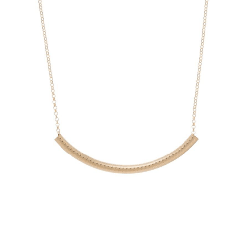 enewton - necklace -  16" necklace gold - bliss bar textured gold - Findlay Rowe Designs