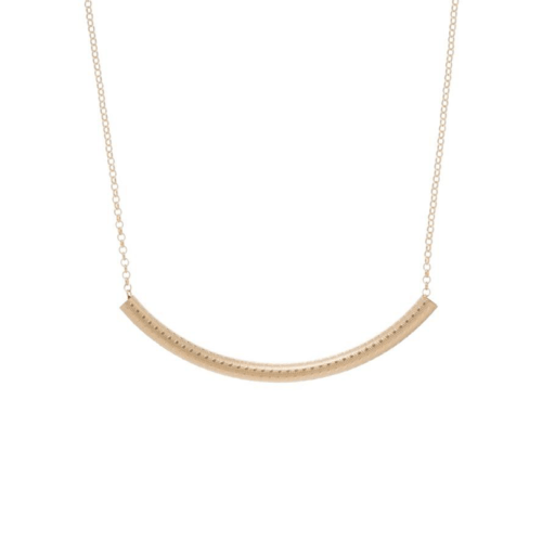 Enewton - Bliss Bar Textured 16in Necklace - Gold - Findlay Rowe Designs