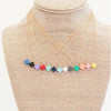 Enewton - Necklace Gold - Signature Cross - Hot Pink - Findlay Rowe Designs