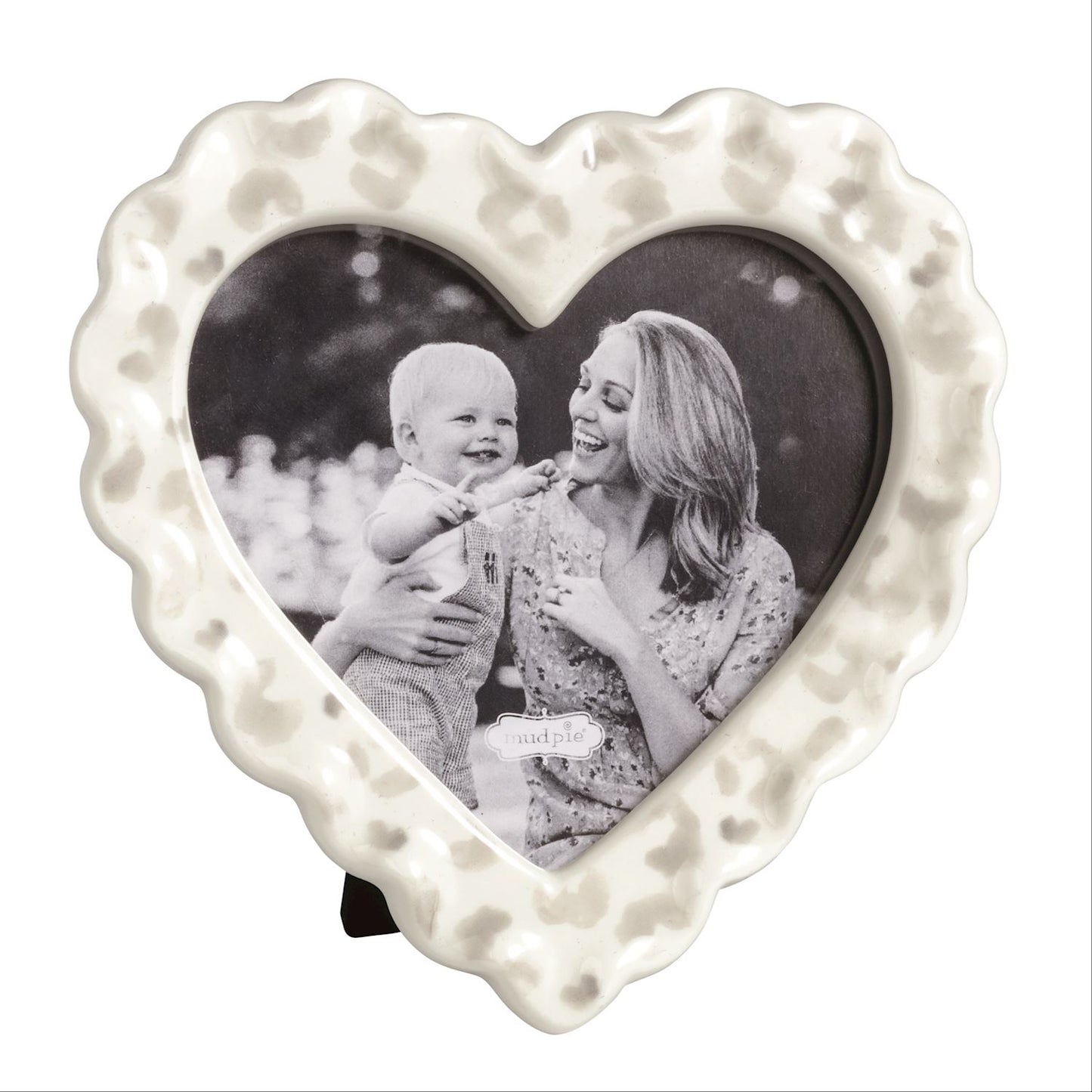 Mud Pie - Frame - Heart Leopard - 3x3 - Findlay Rowe Designs