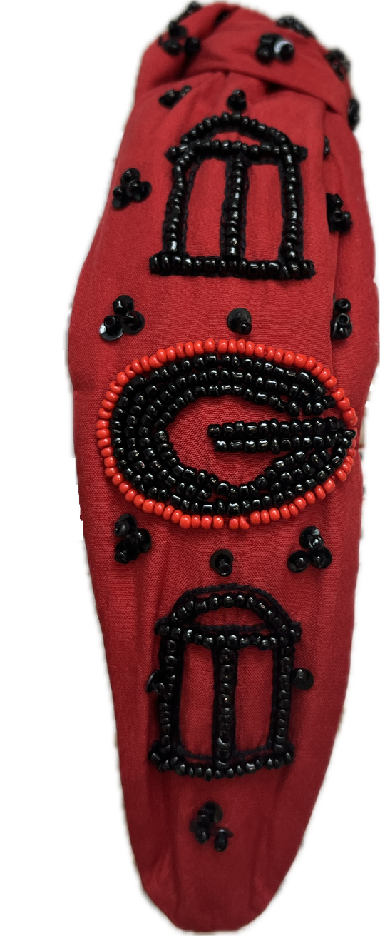 Georgia UGA Game Day Headband - Findlay Rowe Designs