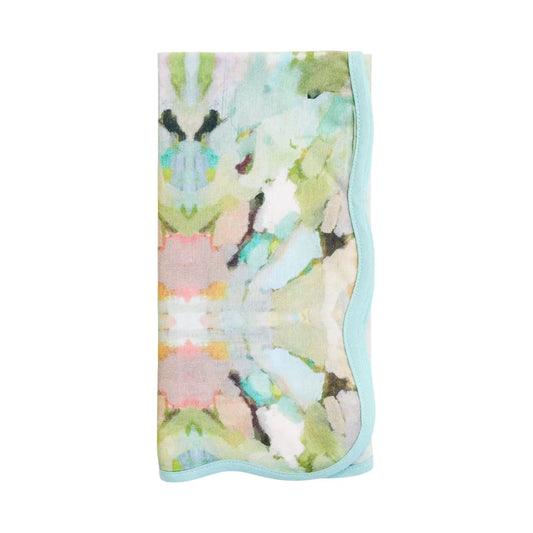 Laura Park - Dinner Napkins - Scalloped - Martini Olives - Findlay Rowe Designs