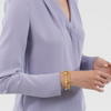 Julie Vos - Bracelet - Milano Bangle -  Cubic Zirconia  - Medium - Findlay Rowe Designs