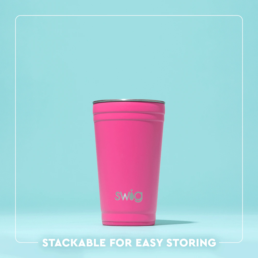Swig - Party Cup 24oz - Rosanne Beck Pumpkin Stacks