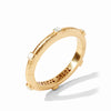Julie Vos - Hinge Bangle - Catalina Gemstone - Champagne - Findlay Rowe Designs