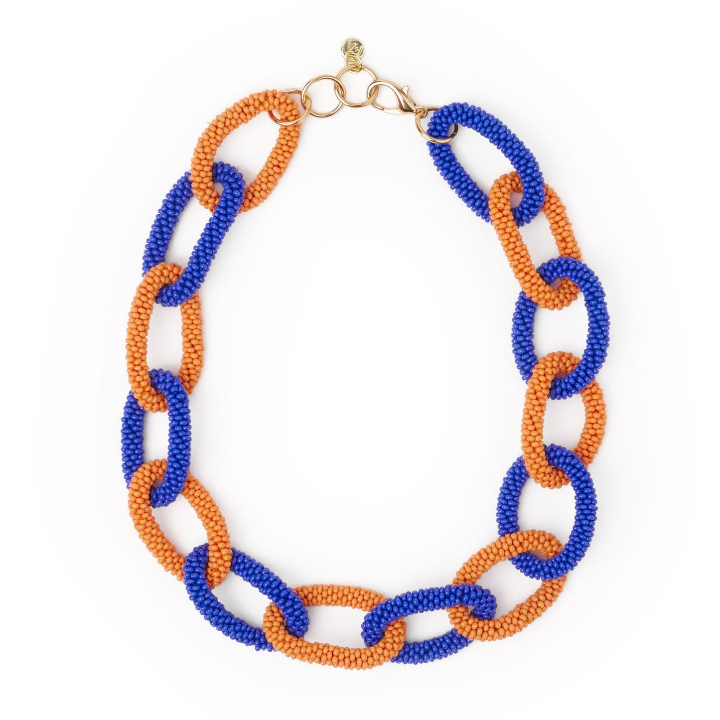 Ink + Alloy - Necklace - Gameday Beaded Chain Link - Findlay Rowe Designs