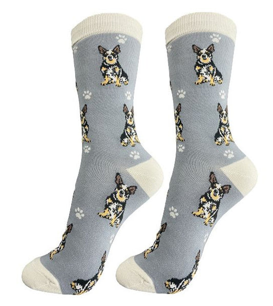 Clearance - Mens Socks - Australian Cattle Dog Full Body