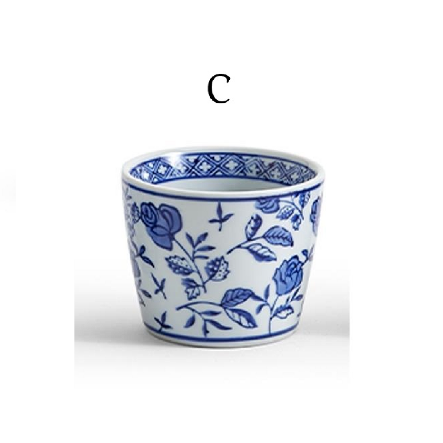 Cachepot - Mini Blue and White