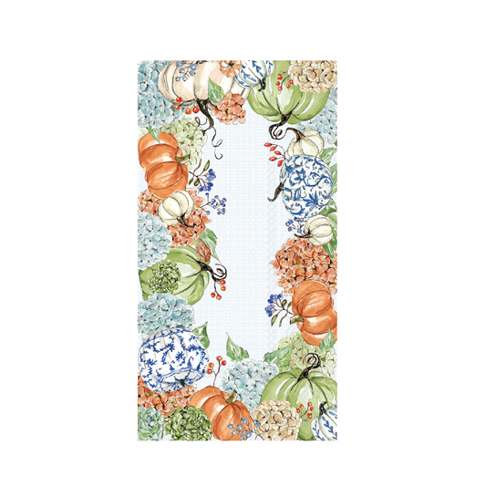 Rosanne Beck - Guest Towel Napkin - Fall Hydrangea - Findlay Rowe Designs