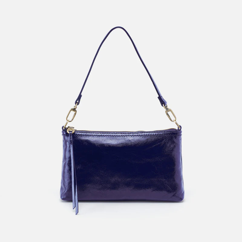 Hobo - Darcy Crossbody -  Polished Leather  Winter Violet