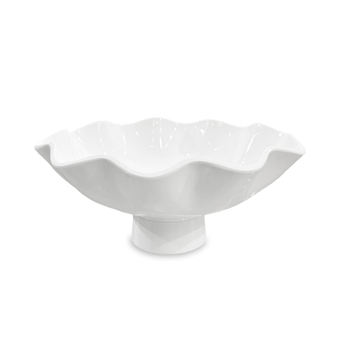 Beatriz Ball - Vida Havana - Carola Large Pedestal - White - Findlay Rowe Designs