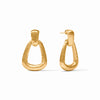 Julie Vos - Earring - Sahara Demi Doorknocker - Gold
